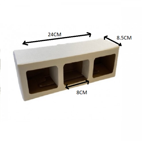 BOX 3 JAR BOX KRAFT BOX 3 JAR BOX KRAFT